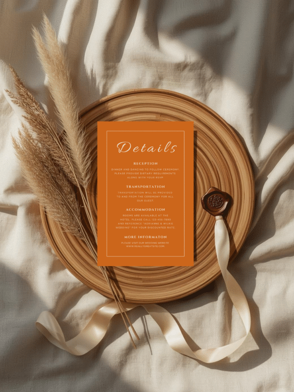 autumn wildflower wedding invitation template | boho floral printable invite | editable wedding suite